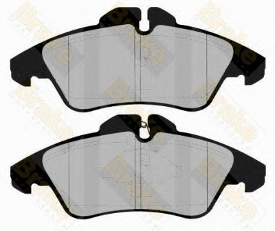 BRAKE ENGINEERING pa1098 -  Комплект тормозных колодок, дисковый тормоз
